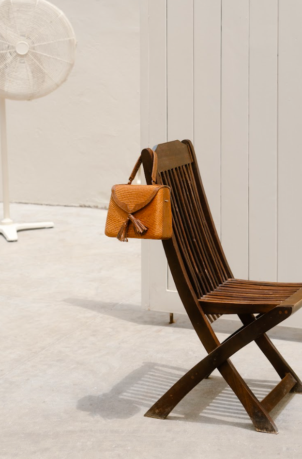 Cartera Raffia Jackie