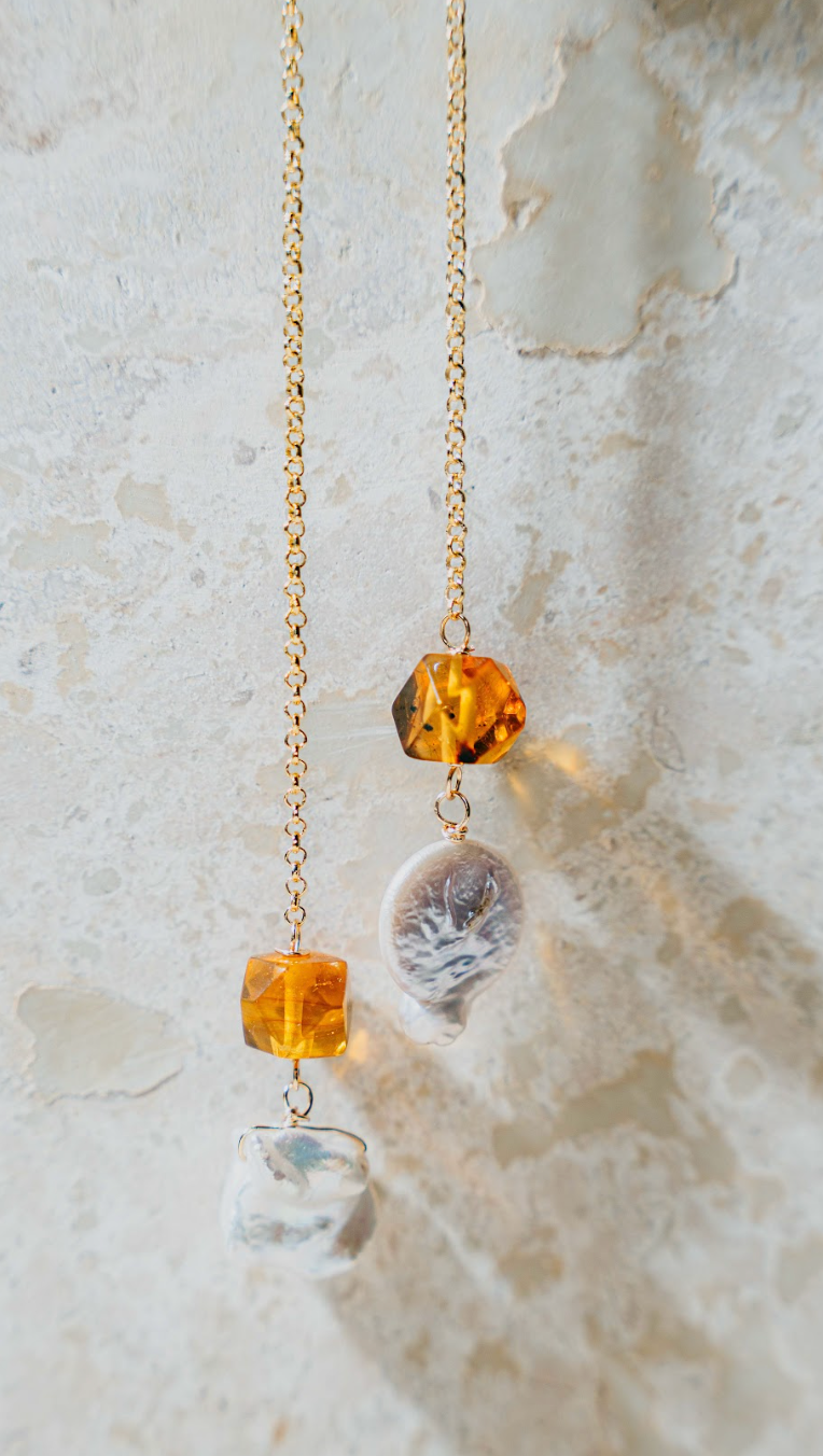 SERIADO 5 ámbar y perlas