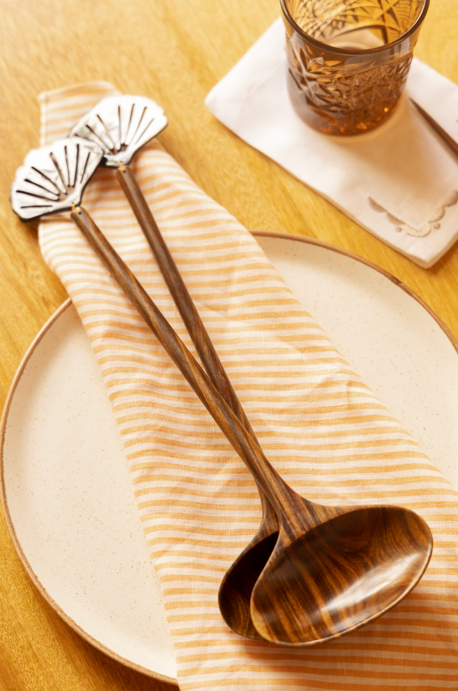 Set Cuchara Ensalada Concha