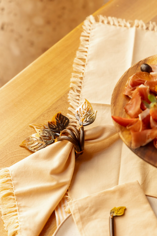 Set de 4 Servilleteros Laurel