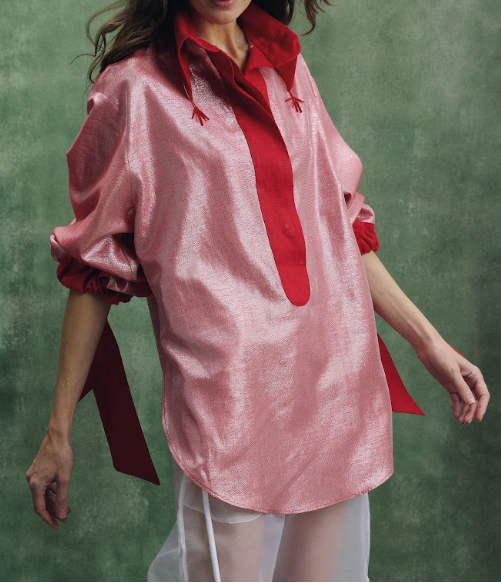 Blusa María Metálica