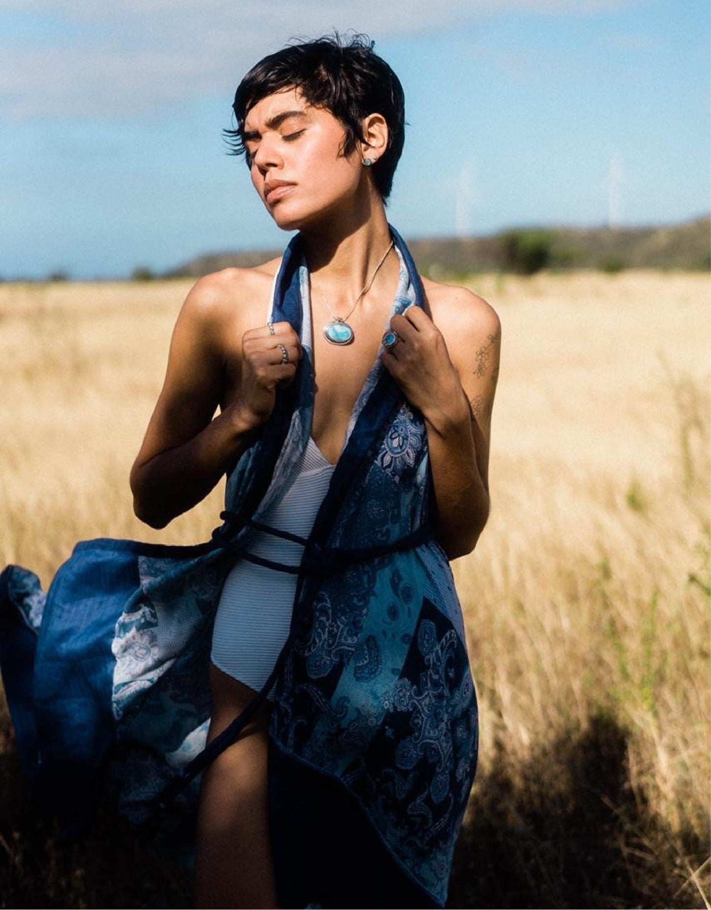 Vestido ALMA en Azul