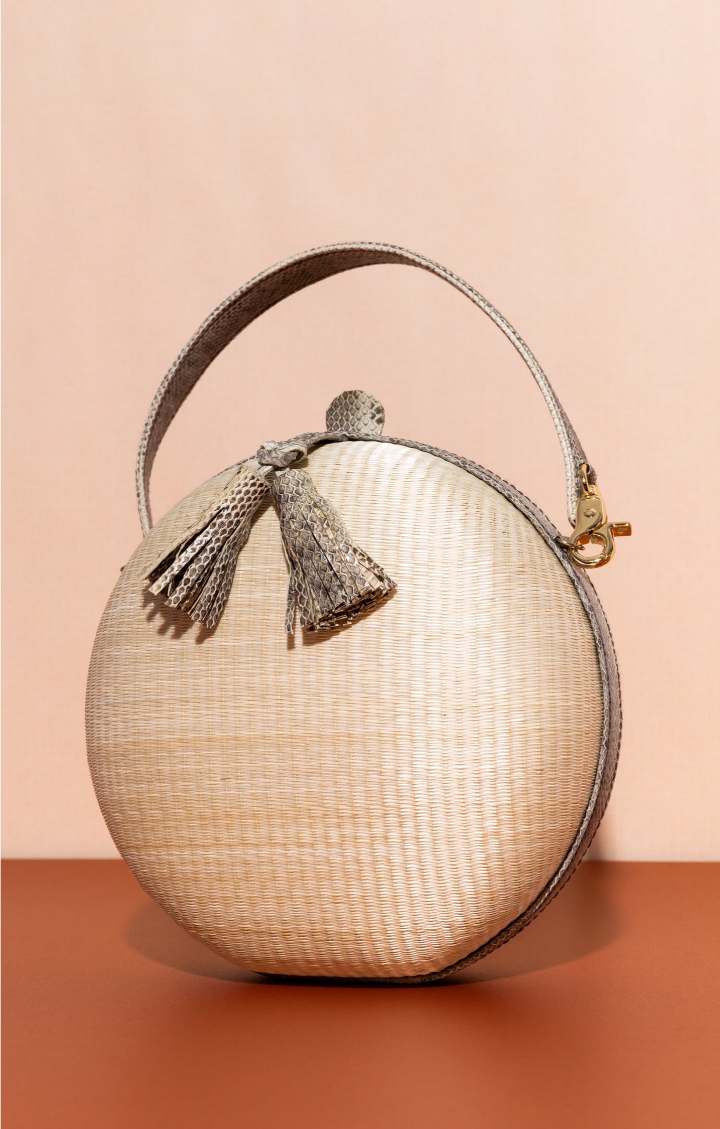 Cartera Burger Raffia