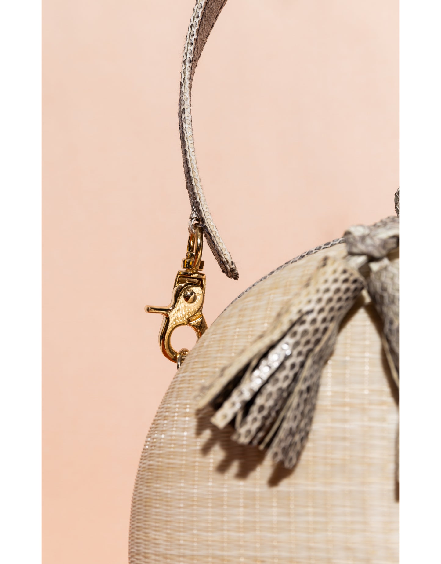 Cartera Burger Raffia