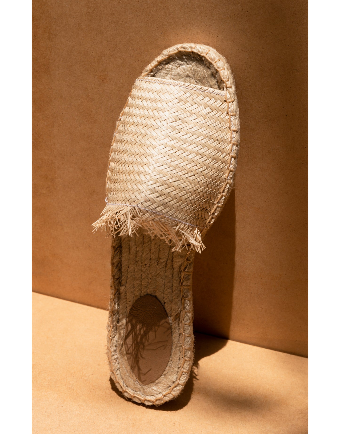 Espadrilles in Natural Raffia