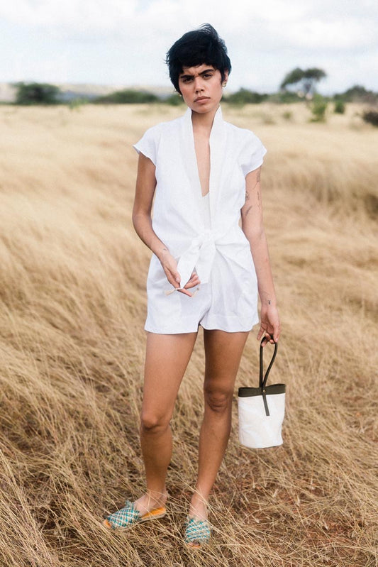 SARA Romper en Blanco