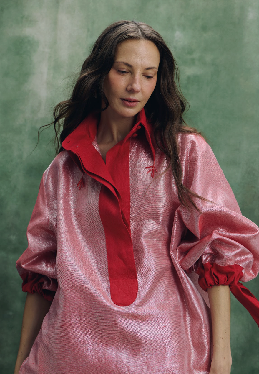 Blusa María Metálica