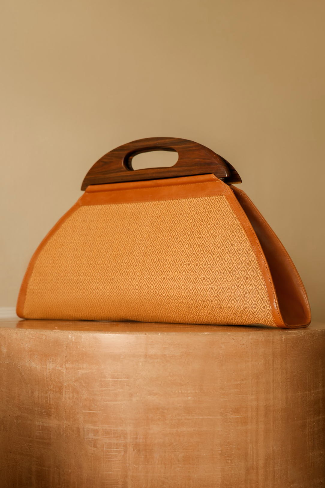 Cartera Luna Raffia