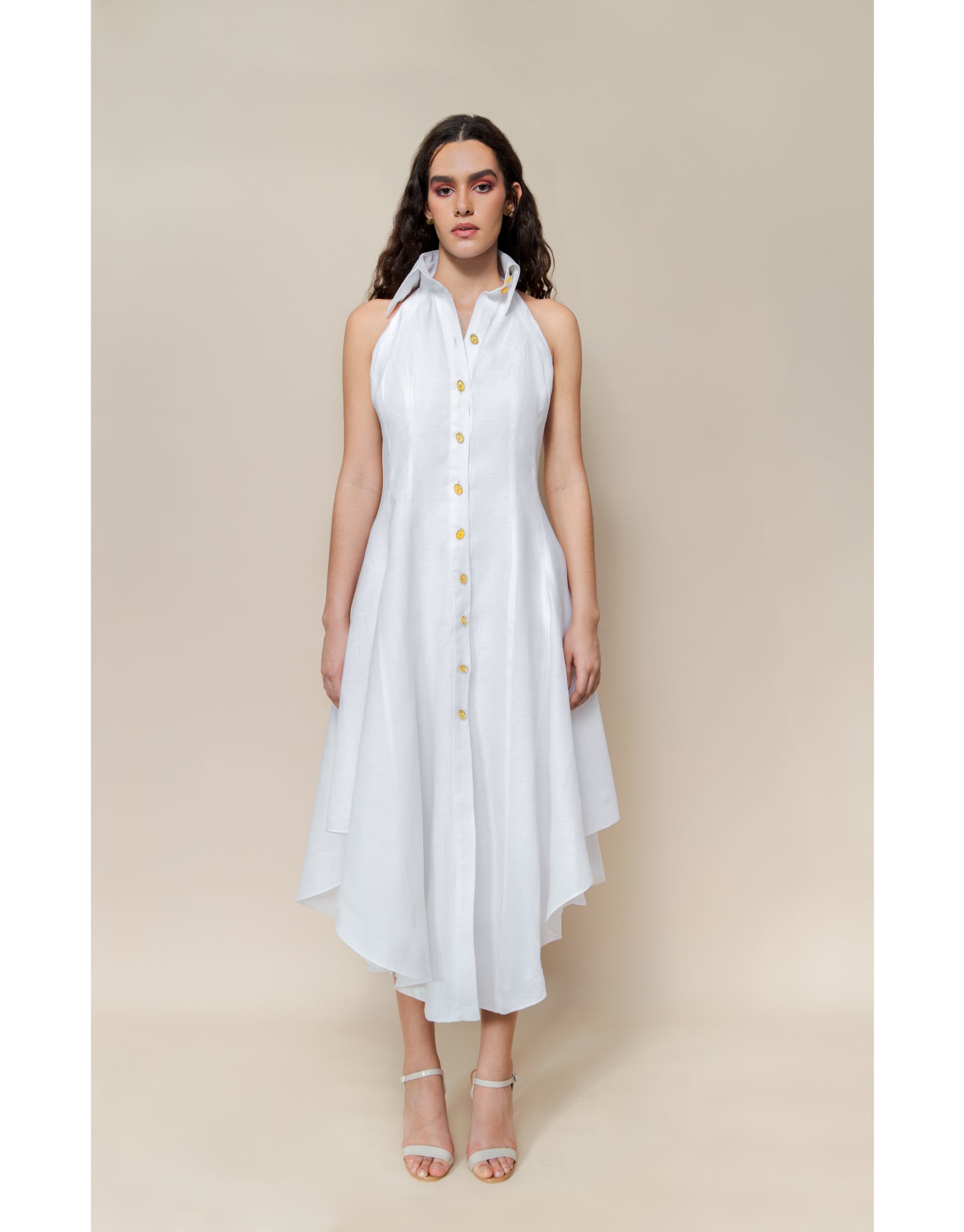 Lillie Linen Dress